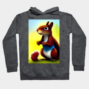 WHO STOLE MY NUT CONFUSED SQUIRREL Hoodie